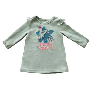 تونیک آستین بلند دخترانه لوپیلو مدل آهو وپروانه 4616