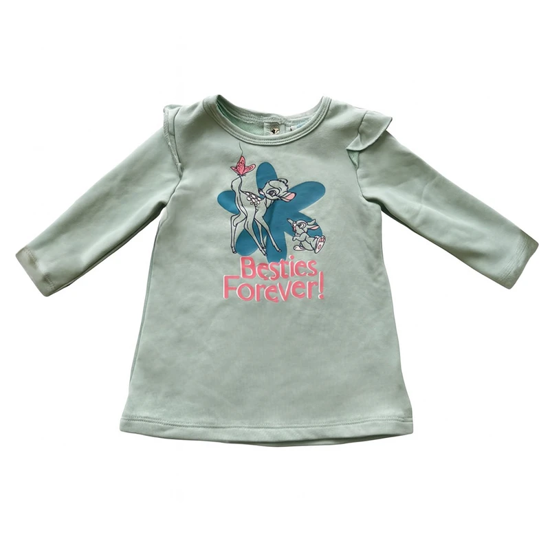 تونیک آستین بلند دخترانه لوپیلو مدل آهو وپروانه 4616