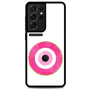 AKAM AMCWSGS21U-EYES14 Cover For Samsung Galaxy S21 Ultra