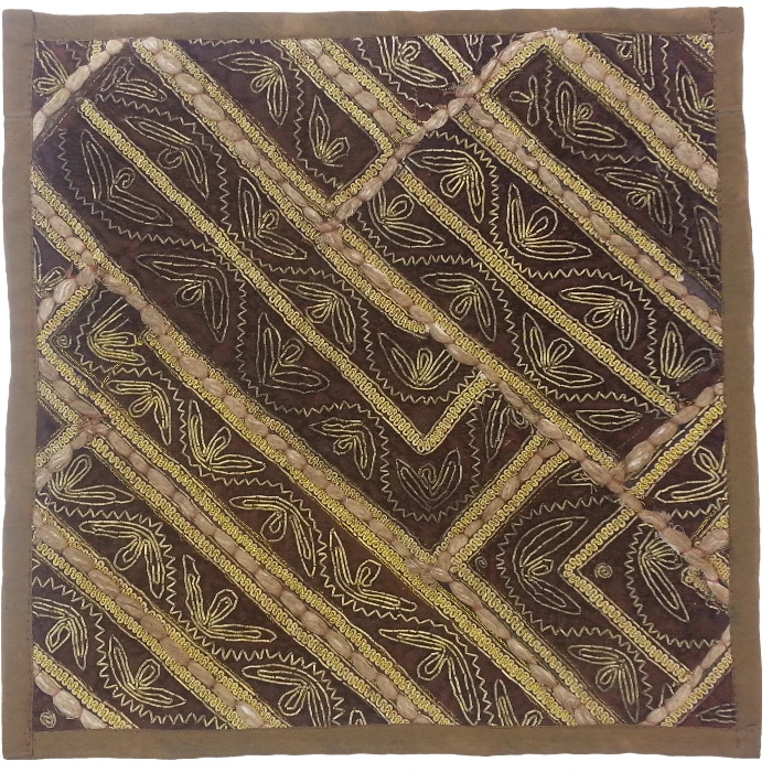 رومیزی سوزن دوزی مدل سرمه عسلی کد POSER1