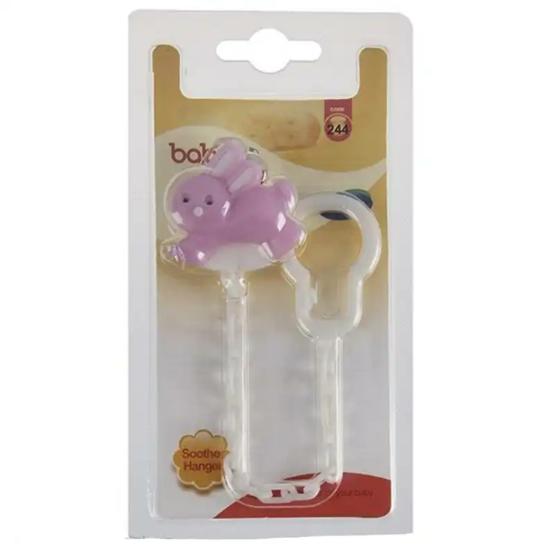 زنجیر پستانک بیبی لند مدل خرگوش کد 980