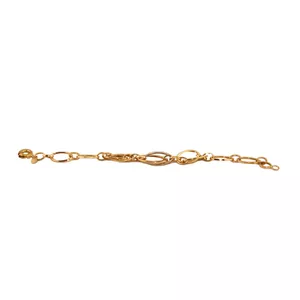 دستبند طلا 18 عیار دخترانه رستا گالری مدل H574485