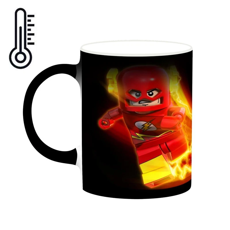 ماگ حرارتی کاکتی مدل فلش The Flash کد mgh40157