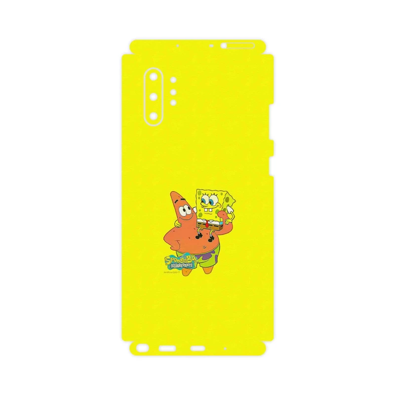 برچسب پوششی ماهوت مدل SpongeBob SquarePants-FullSkin مناسب برای گوشی موبایل سامسونگ Galaxy Note 10 Plus
