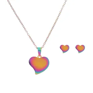 نیم ست زنانه مدل قلب کد NS7019