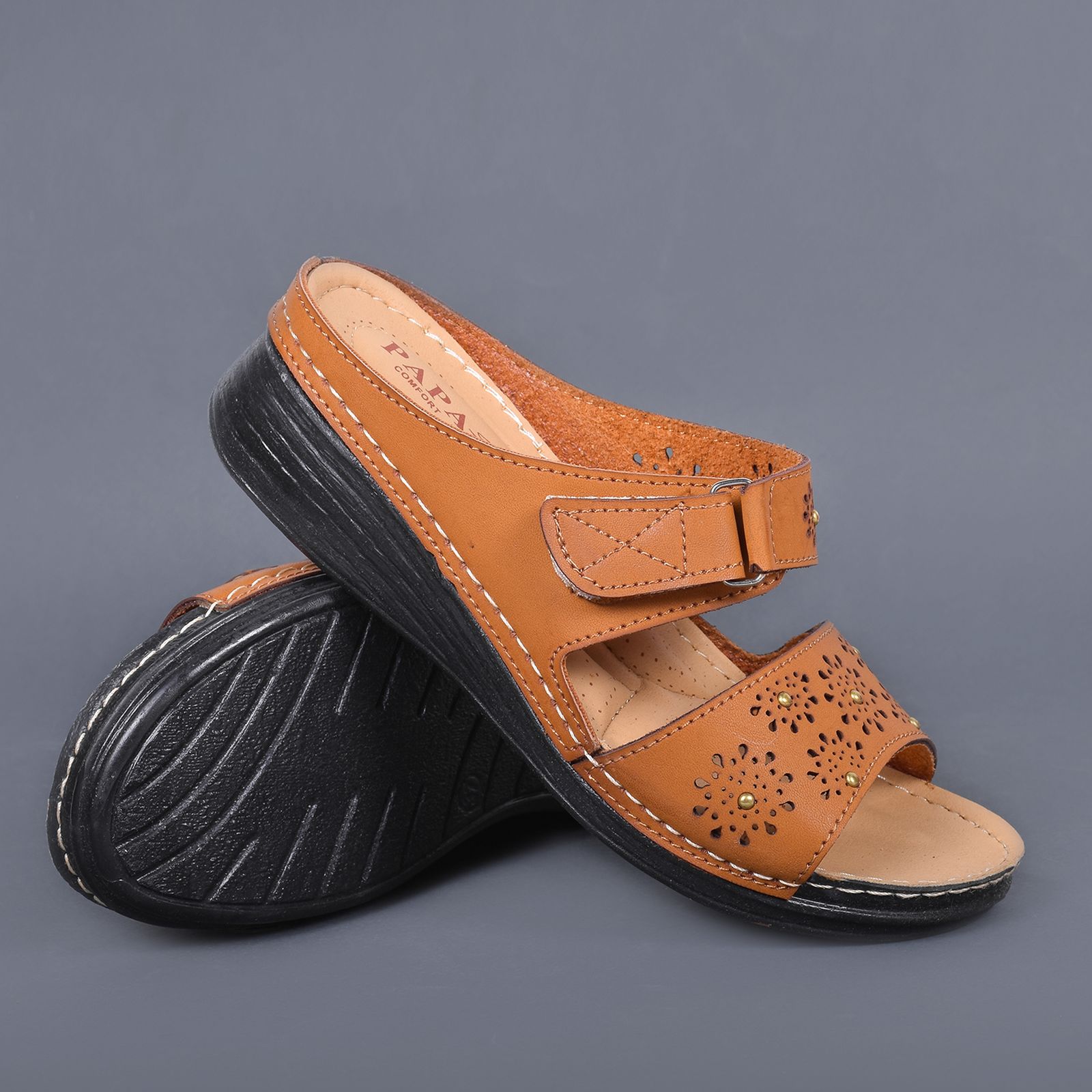 دمپایی زنانه پاپا کد 7450 - - 12