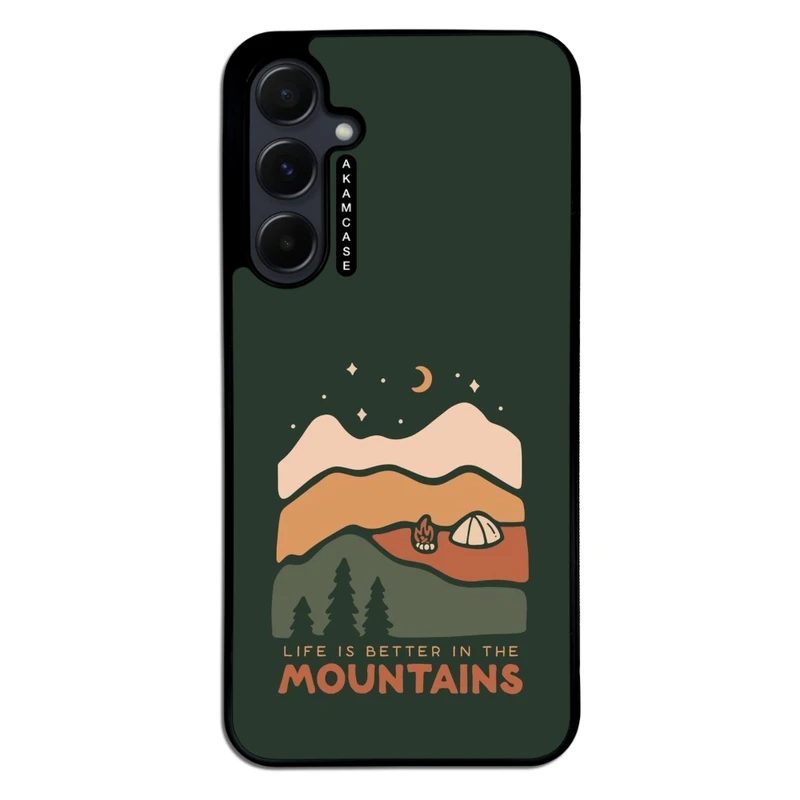 کاور آکام مدل AMC-WSGA55-MOUNTAINS-17 مناسب برای گوشی موبایل سامسونگ Galaxy A55