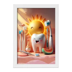 تابلو خندالو مدل دندان و دندان پزشکی کودکانه کد F9822