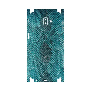 MAHOOT Blue Snake Skin-FullSkin Cover Sticker for Samsung Galaxy J6 Plus