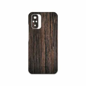 MAHOOT Burned-Wood Cover Sticker for Xiaomi Redmi Note 10s