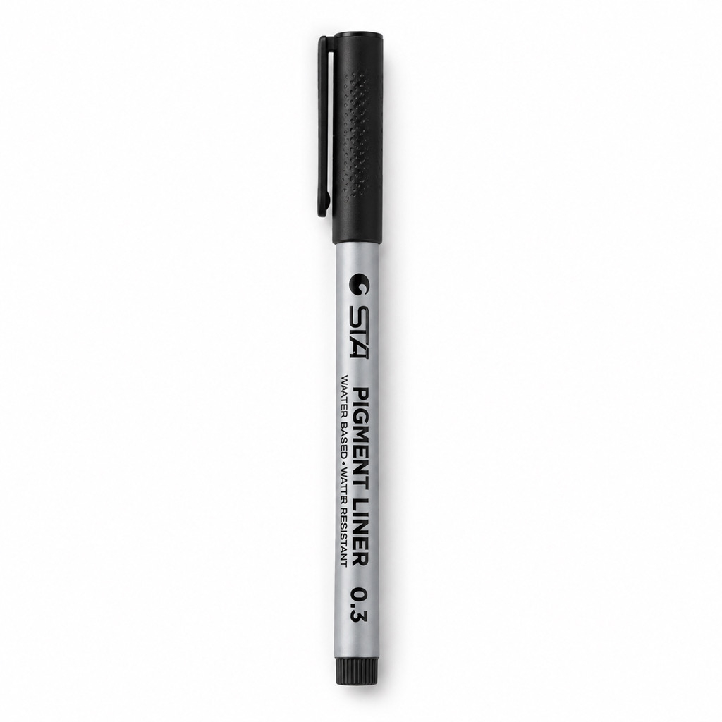 راپید 0.3 میلی‌متری اس تی ای مدل Pigment Liner