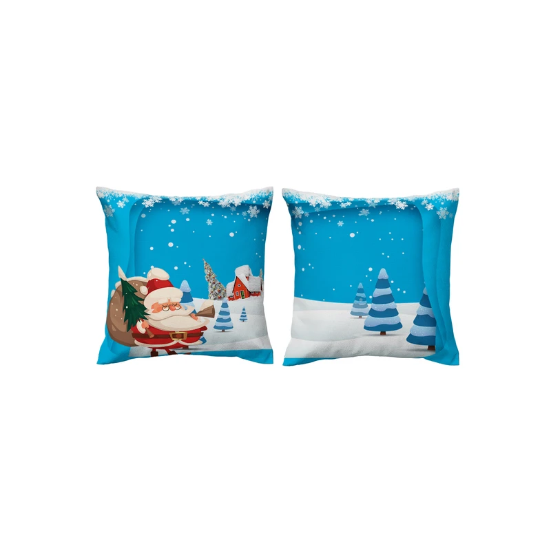 کاور کوسن مدل کریسمس co40j-117 بسته 2 عددی 