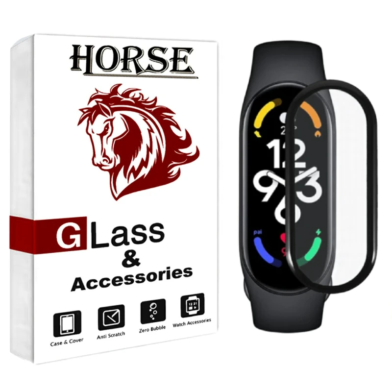 محافظ صفحه نمایش نانو هورس مدل PMMAWH مناسب برای ساعت هوشمند شیائومی Mi Band 8