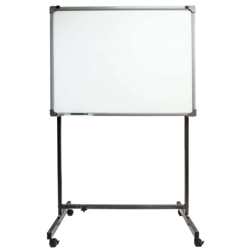تخته وایت برد مغناطیسی شیدکو مدل تابا سایز 120×90 سانتی متر به همراه پایه نگهدارنده