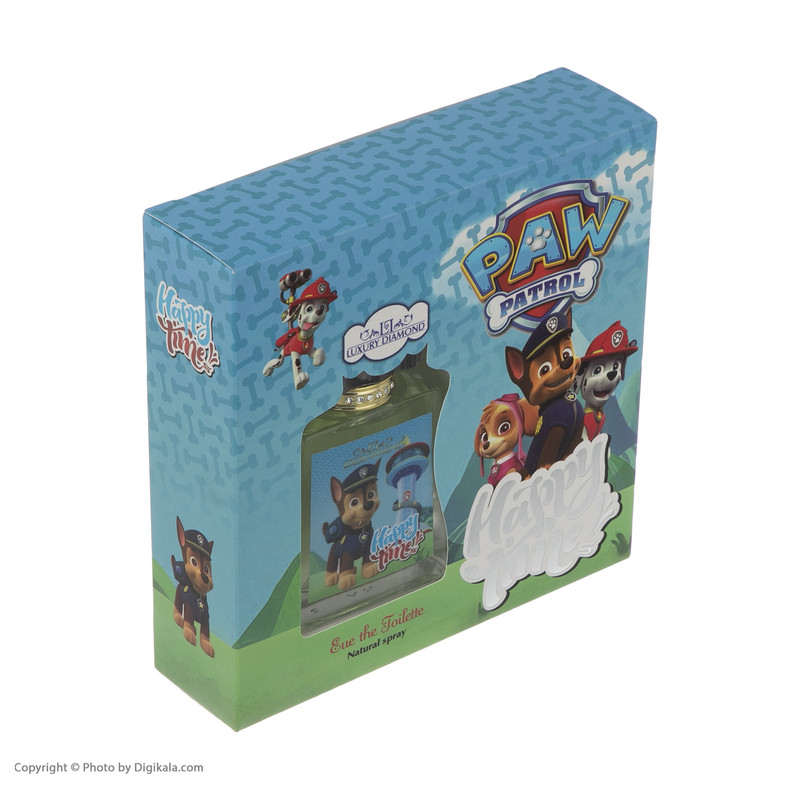 عطر کودک لاکچری دیاموند مدل Paw Patrol حجم 50 میلی لیتر