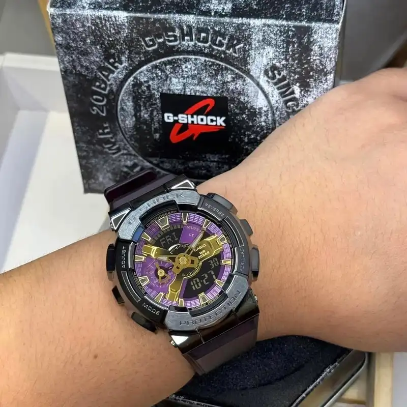 ساعت مچی عقربهای مردانه کاسیو مدل GM-110CL-6ADR