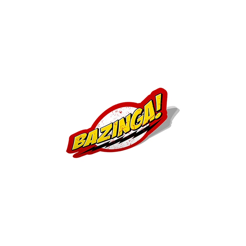 استیکر تزئینی موبایل و تبلت لولو مدل BAZINGA سریال BIG BANG THEORY کد 222