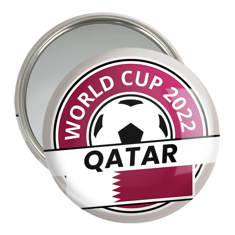 آینه جیبی خندالو مدل جام جهانی  کد 20736