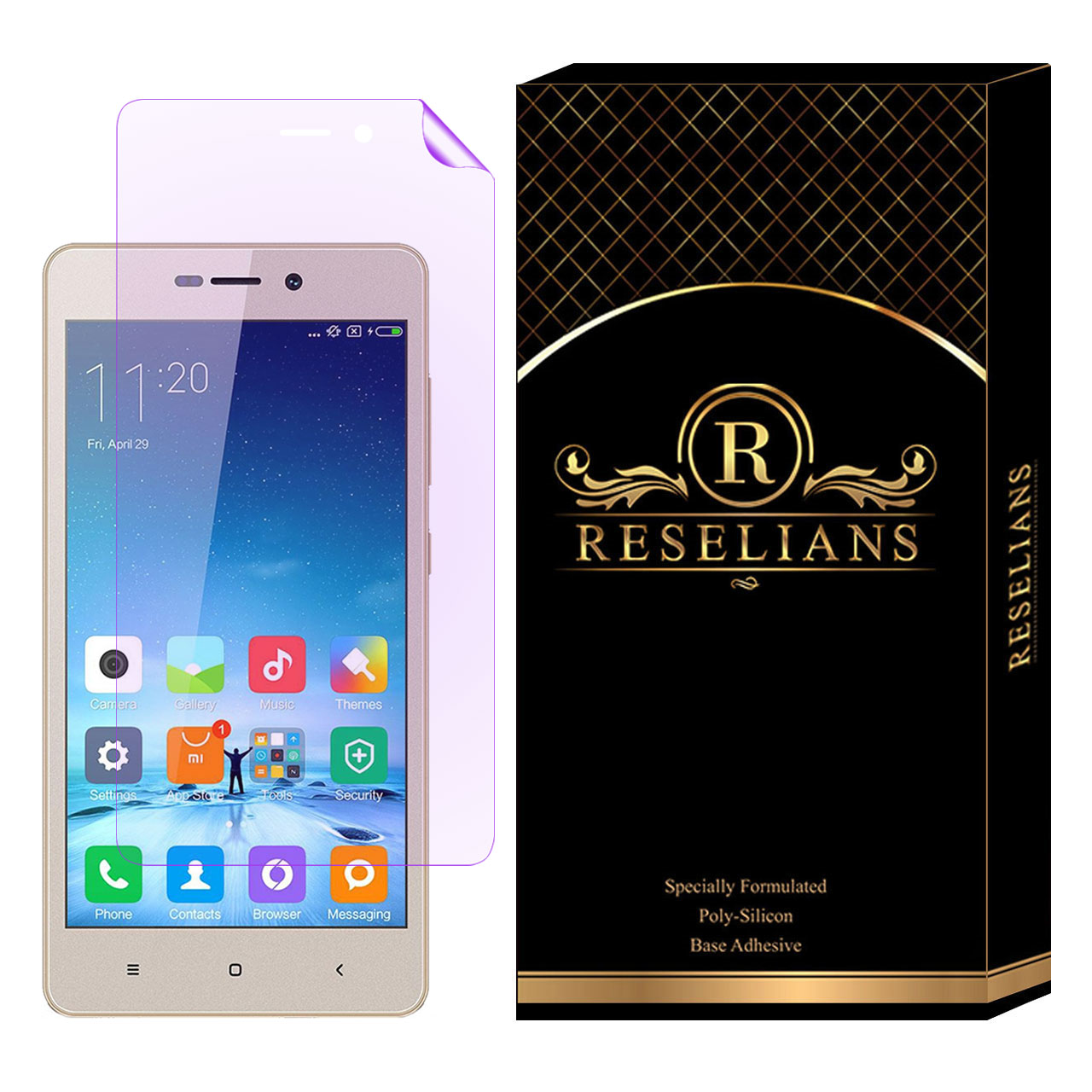 محافظ صفحه نمایش نانو رزلیانس مدل NAR مناسب برای گوشی موبایل شیائومی Redmi 3