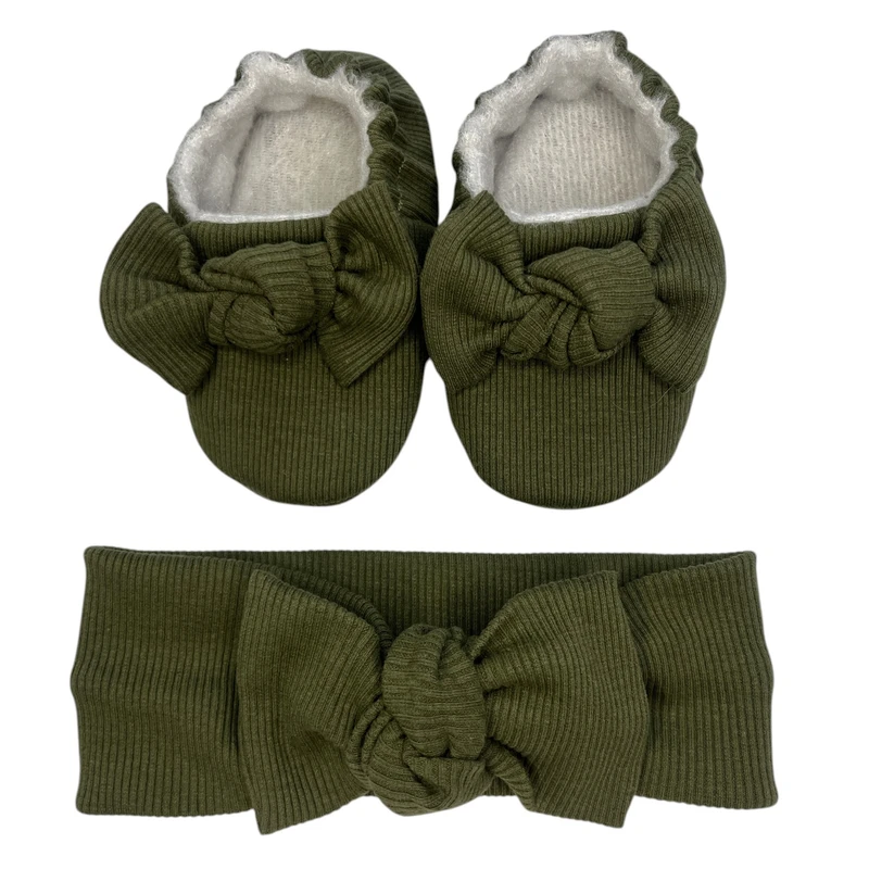 ست هدبند و پاپوش نوزادی ریماز مدل پاپیونی کد M920