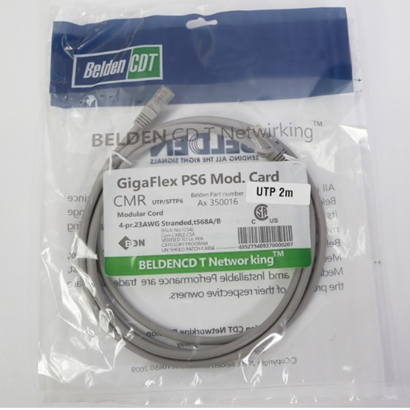 پچ کورد Cat6 بلدن مدل  Giga Flex Ps6