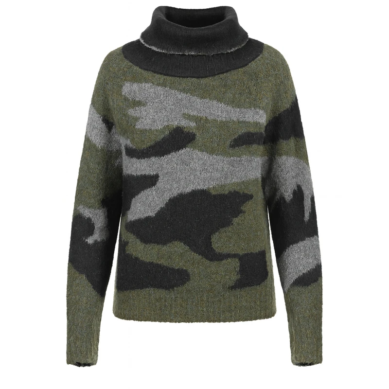 پلیور یقه اسکی زنانه مدل 2267