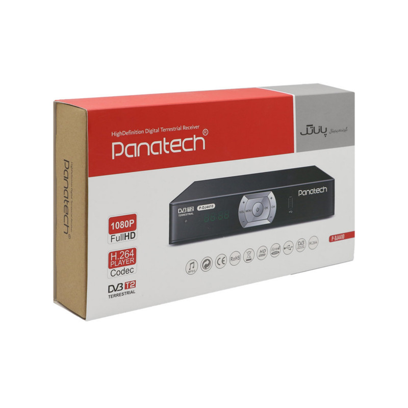 گیرنده دیجیتال DVB-T پاناتک مدل DJ44 HEVC.265