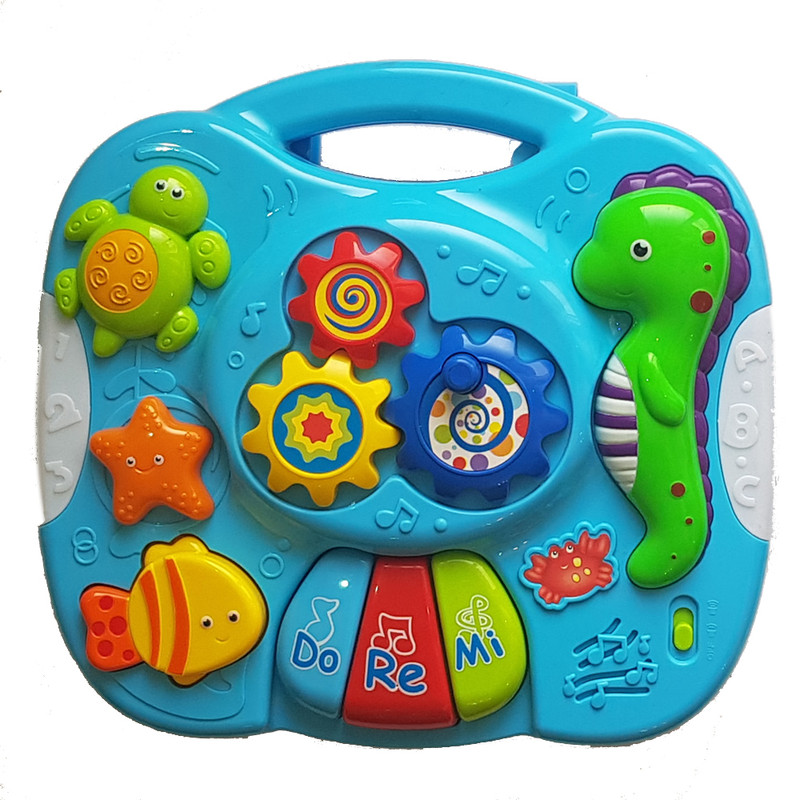 بازی آموزشی موزیکال مدل دریایی Tot kids