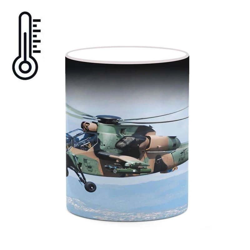 ماگ حرارتی کاکتی مدل هواپیمای جنگنده کد mgh20346