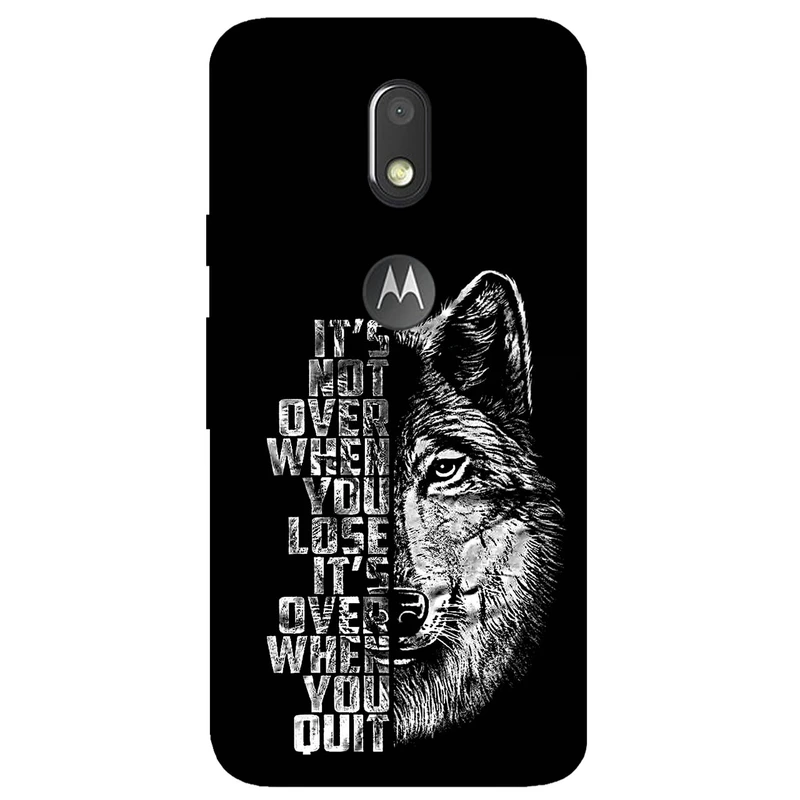 کاور مگافون طرح گرگ مدل 1894 مناسب برای گوشی موبایل موتورولا Moto E3