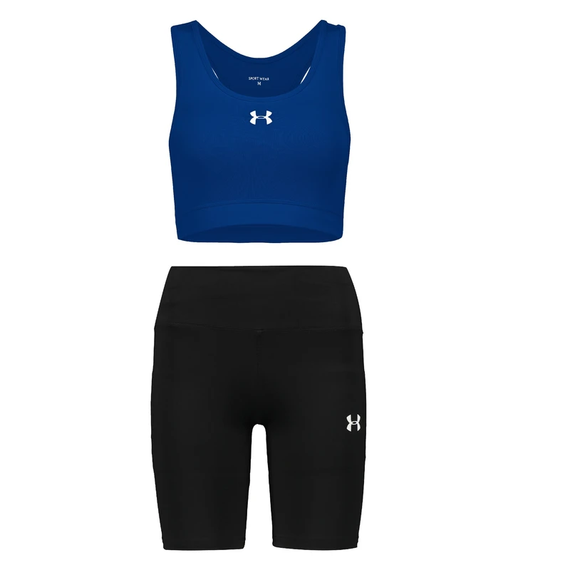 ست نیم تنه و شلوارک ورزشی زنانه مدل 3102-1801