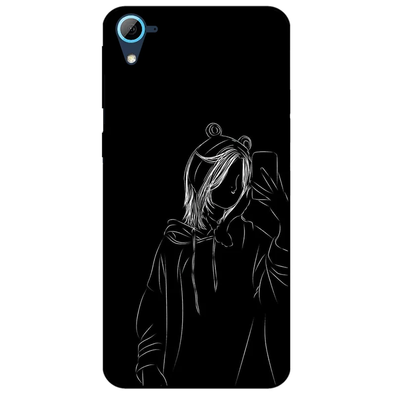 کاور مگافون طرح دخترانه مدل 1841 مناسب برای گوشی موبایل اچ تی سی Desire 826