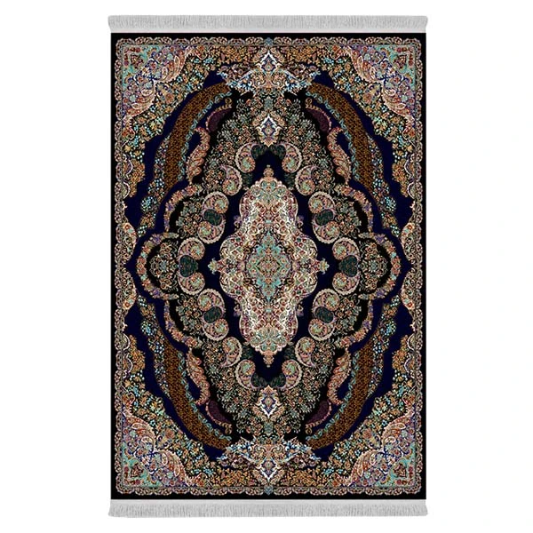 فرش پارچه‌ای دفه مدل فرشینه طرح مدرن  کد 8079