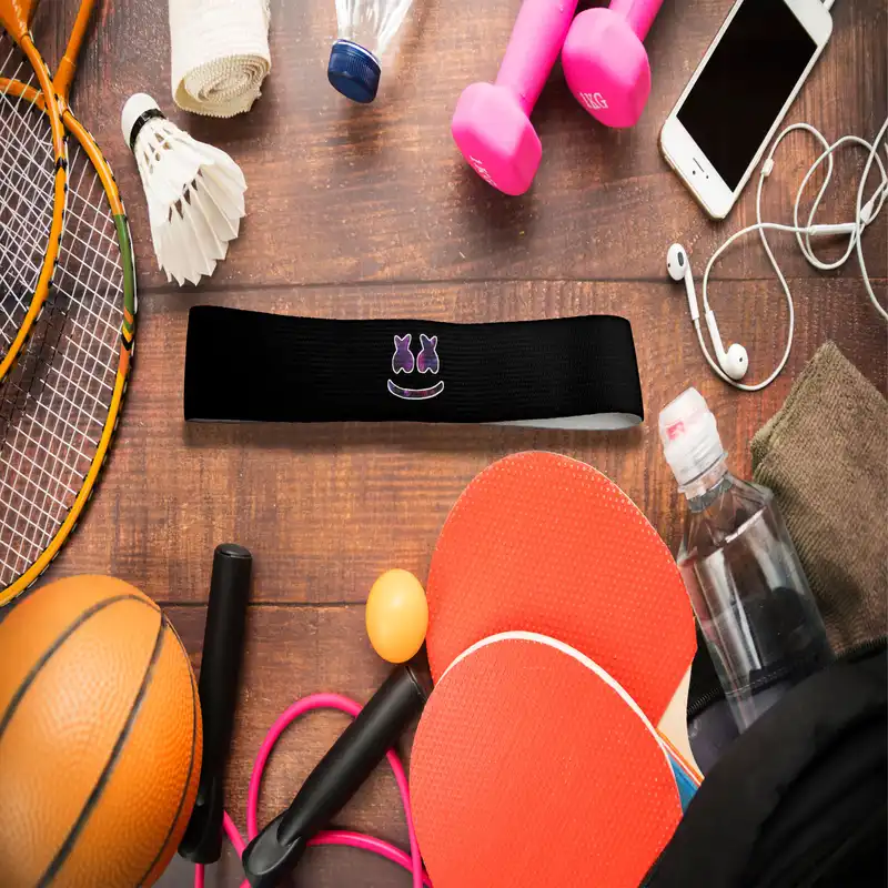 هدبند ورزشی آی تمر مدل مارشملو کد 77