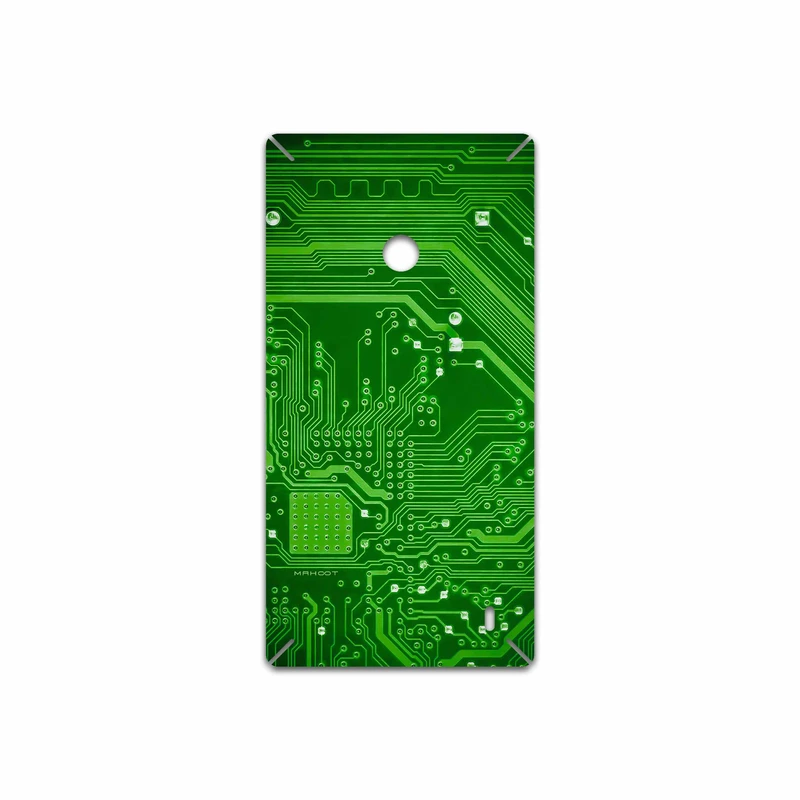 برچسب پوششی ماهوت مدل Green Printed Circuit Board مناسب برای گوشی موبایل نوکیا Lumia 520