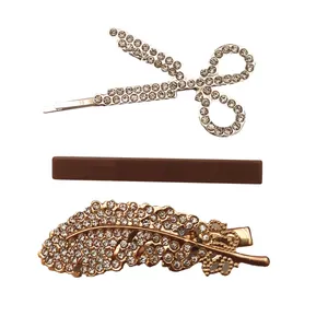 ست گیره و سنجاق مو زنانه کد 011 بسته 3 عددی