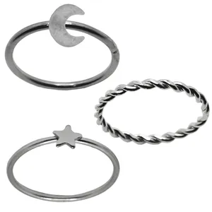 انگشتر زنانه کد RKH_1507 مجموعه 3 عددی