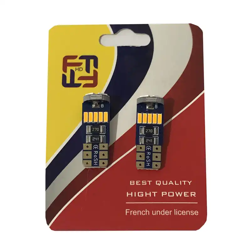 لامپ ال ای دی  پارک خودرو اف اچ دی مدل OR15CANBUS بسته دو عددی