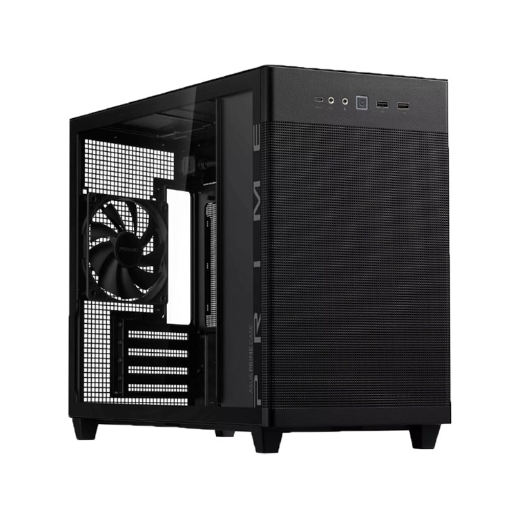 کیس کامپیوتر ایسوس مدل PRIME AP201 TG BK