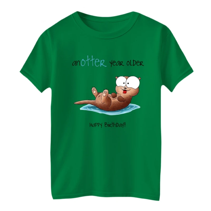 تی شرت آستین کوتاه بچگانه مدل سمور