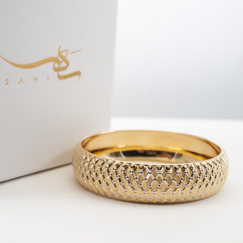 النگو طلا 18 عیار زنانه سهی مدل VB52-2