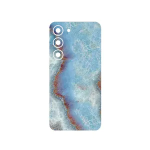 MAHOOT Blue_Ocean_Marble Cover Sticker for Samsung Galaxy S23