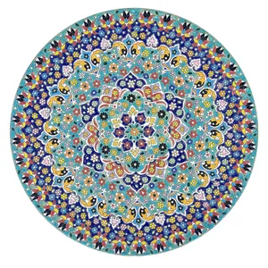  بشقاب میناکاری کد ZMN-35-204