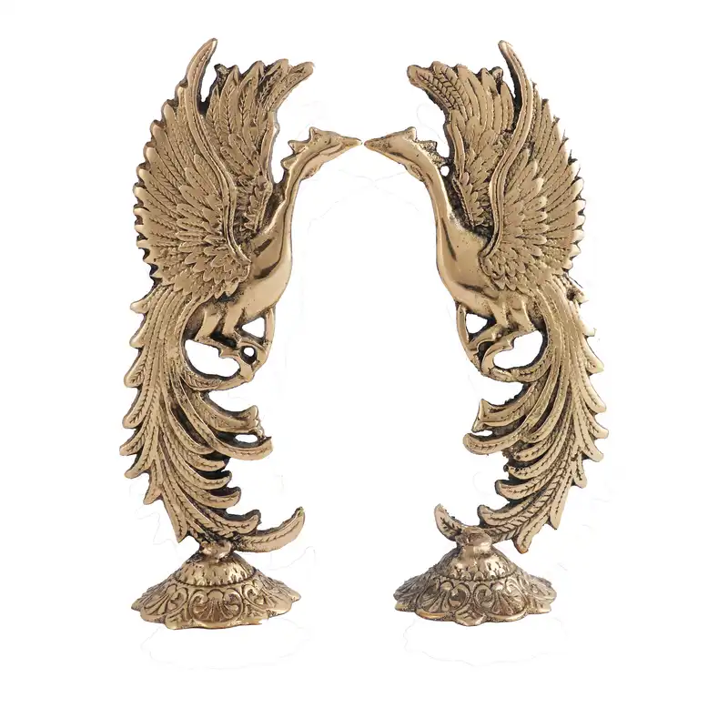 مجسمه طرح سیمرغ مدل 007 بسته 2 عددی