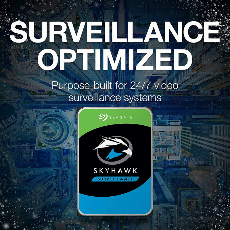 هارددیسک اینترنال سیگیت مدل SkyHawk ST4000VX007 ظرفیت 4 ترابایت