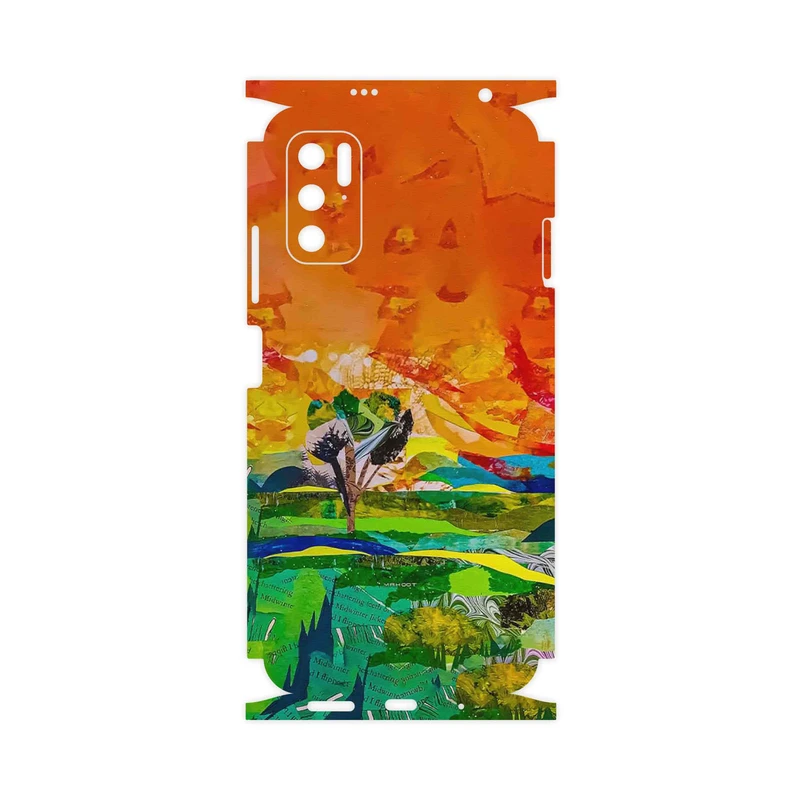 برچسب پوششی ماهوت مدل Collage of Painting-FullSkin مناسب برای گوشی موبایل شیائومی Redmi Note 11SE
