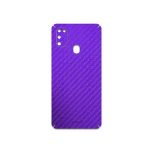 MAHOOT Purple-Fiber Cover Sticker for Samsung Galaxy M21