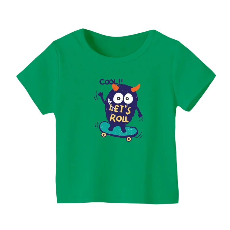 تی شرت آستین کوتاه بچگانه مدل میکروب