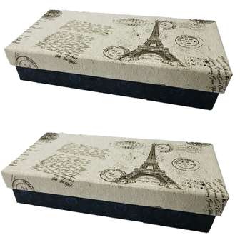 جعبه هدیه مدل پاریس بسته 2 عددی