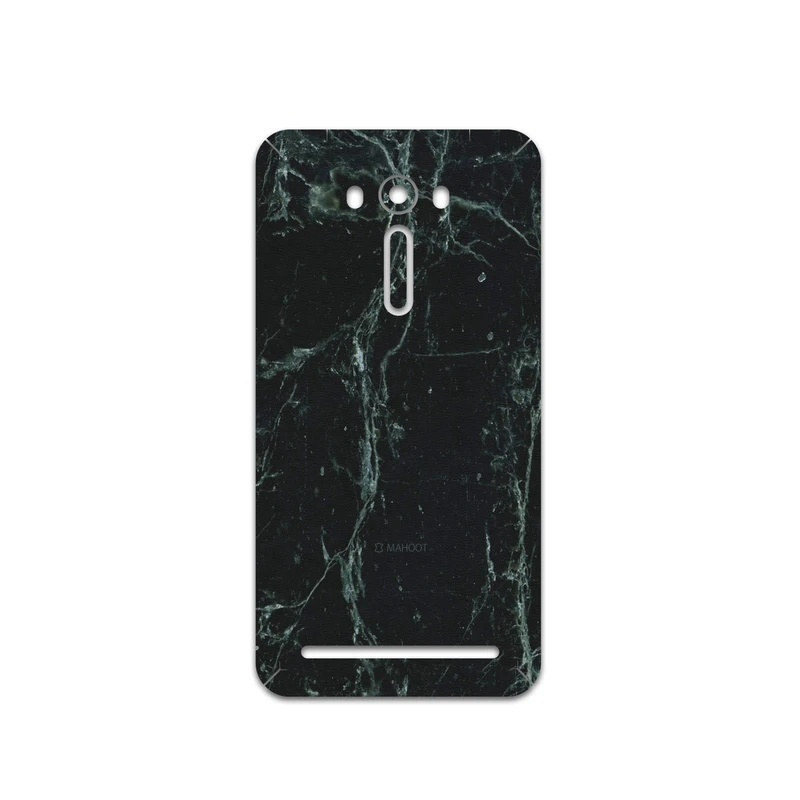 برچسب پوششی ماهوت مدل Graphite-Green-Marble مناسب برای گوشی موبایل ایسوس Zenfone 2 Laser